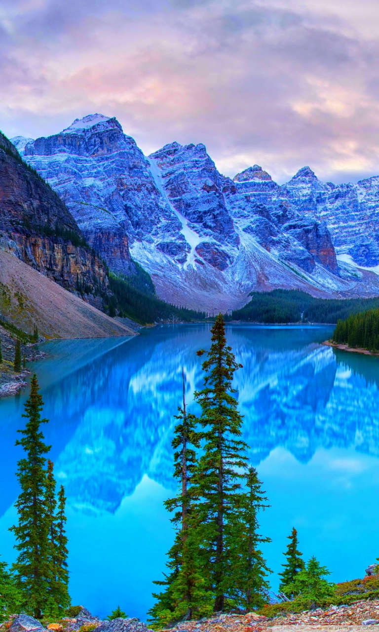 Moraine Lake - HD Wallpaper 