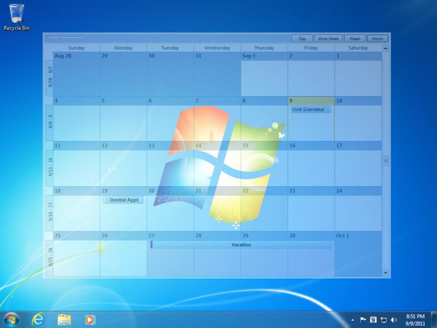 Outlook On Desktop - Outlook On The Desktop - HD Wallpaper 