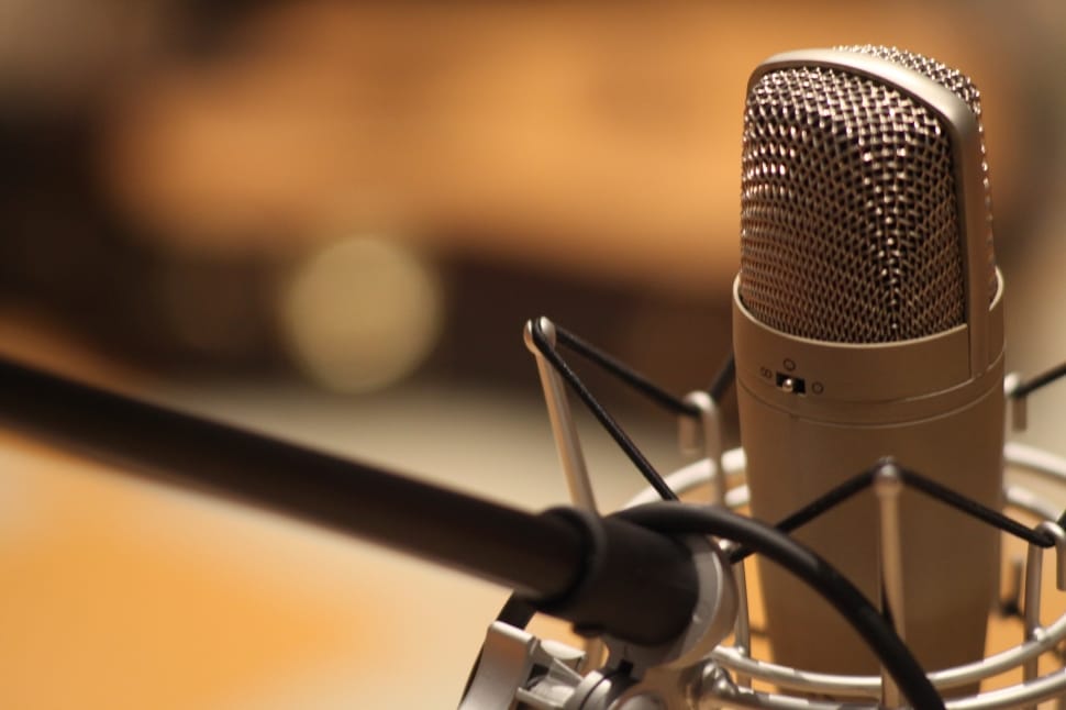 Studio, Music, Music Studio, Microphone, Microphone, - De Microfone De Estúdio - HD Wallpaper 