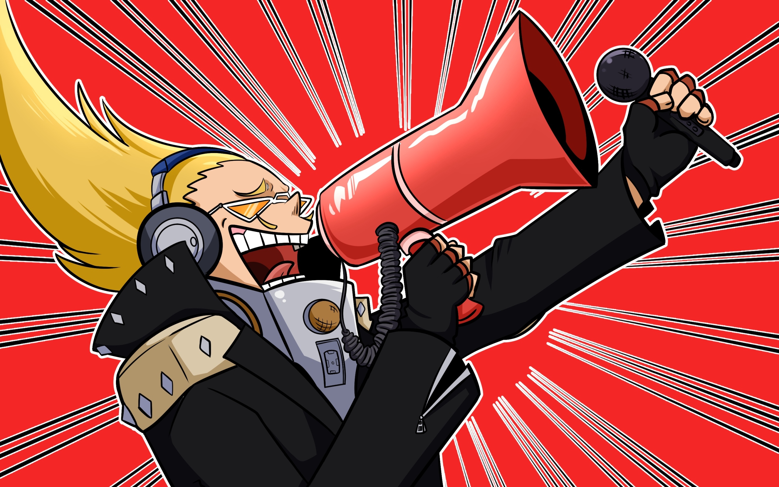 Wallpaper Of Hizashi Yamada, My Hero Academia, Present - My Hero Academia Present Mic - HD Wallpaper 