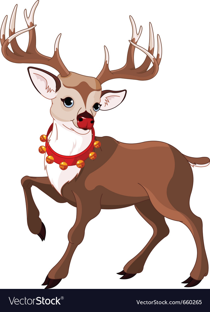 Animated Rudolph The Red Nose Reindeer - HD Wallpaper 