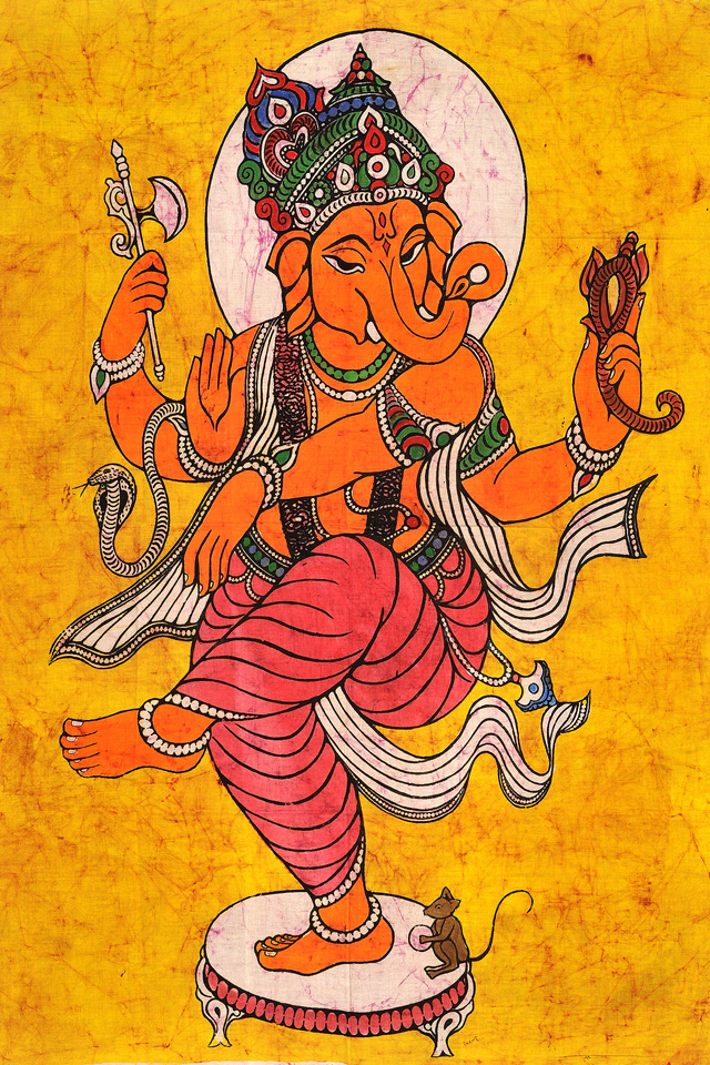 Ganesha Chaturthi Drawing Picture - Ganesh Chaturthi Images Drawing - HD Wallpaper 
