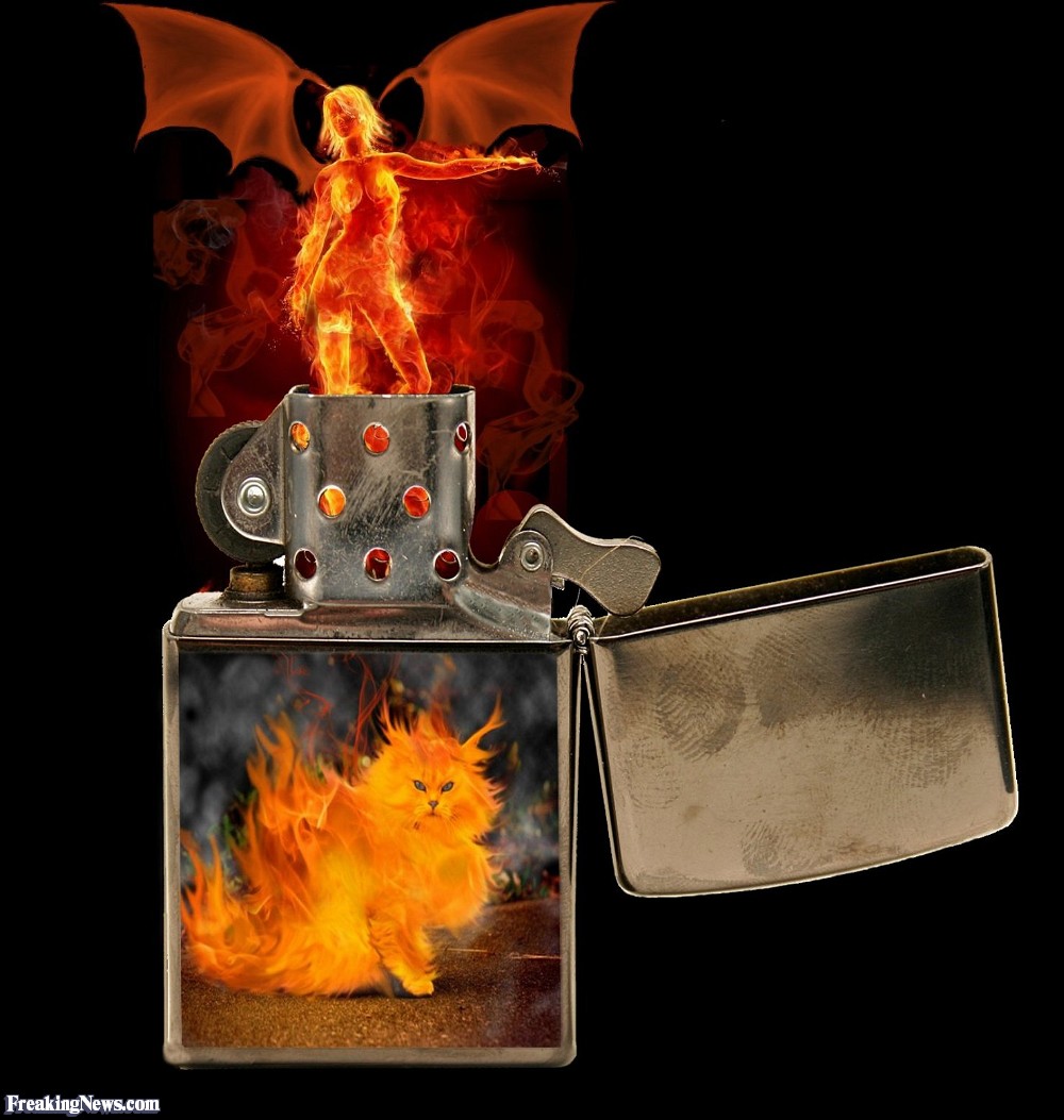 Cool Zippo Lighters With Fire - HD Wallpaper 