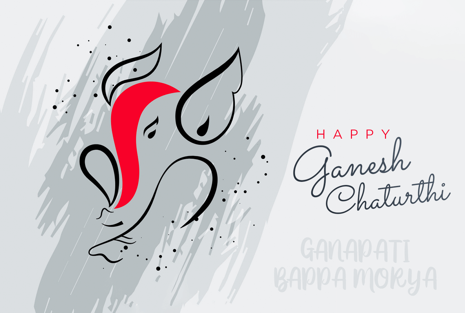 Best Ganesh Chaturthi Images Wallpaper Ganpati Black - Happy Ganesh Chaturthi 2019 - HD Wallpaper 