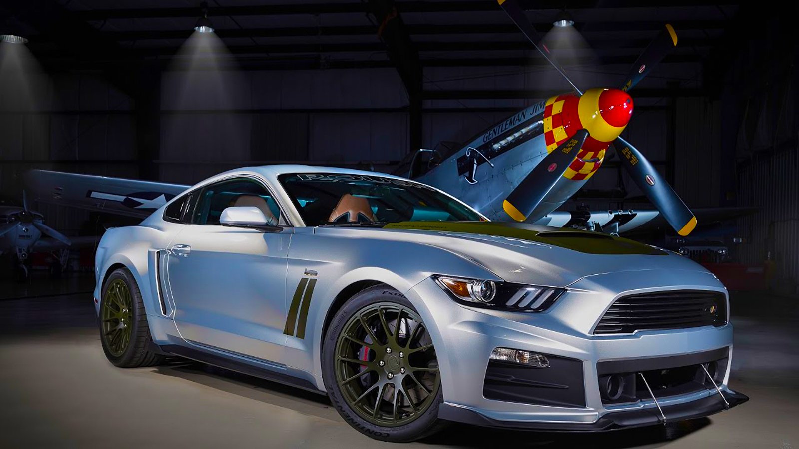 2017 Roush P 51 Mustang - HD Wallpaper 