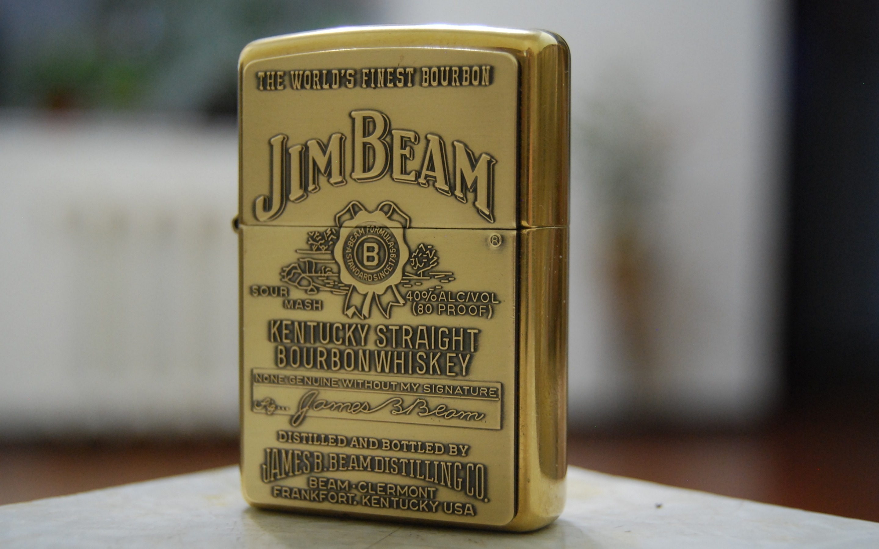 Zippo Jim Beam - HD Wallpaper 