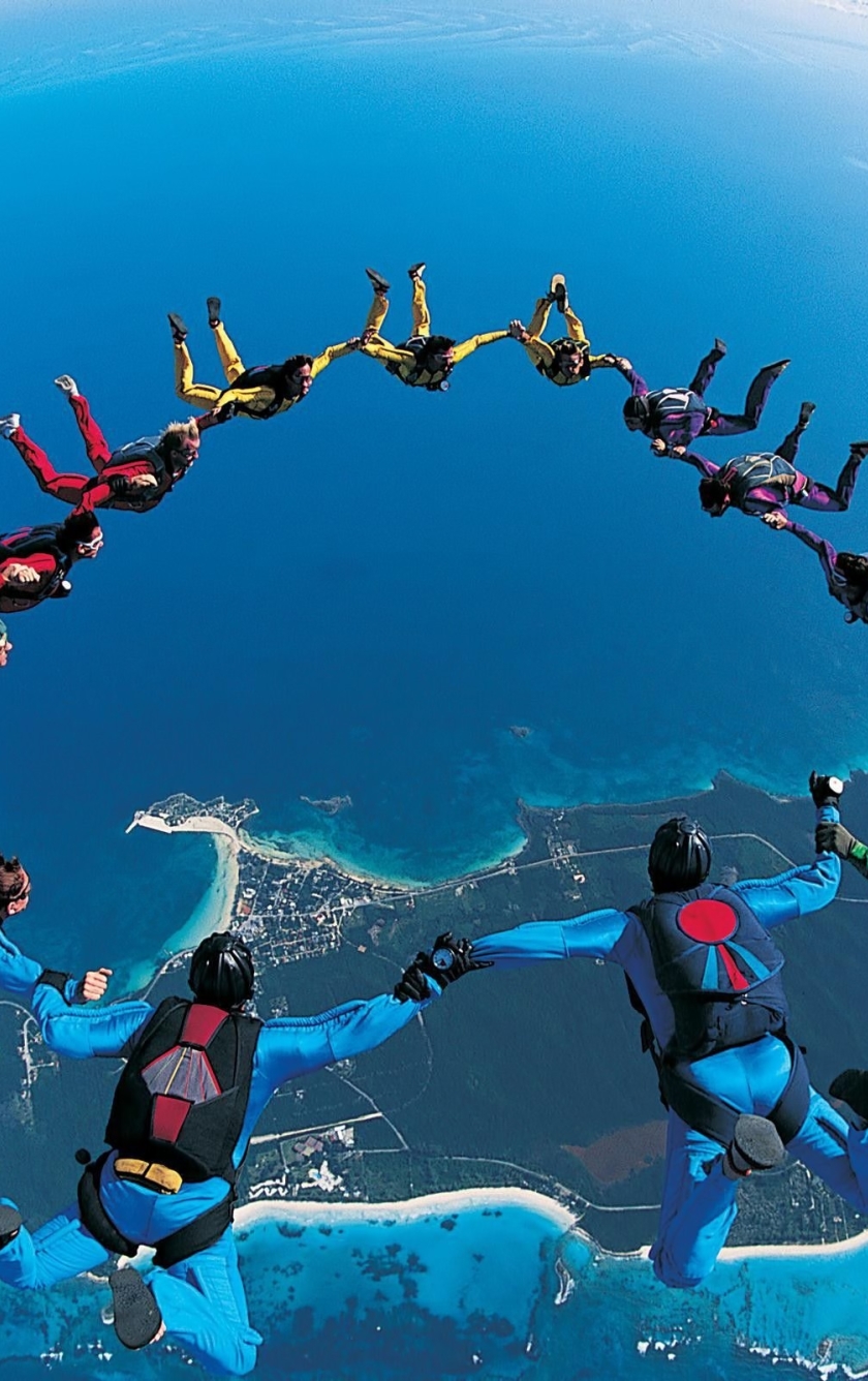 Parachute Jump - HD Wallpaper 