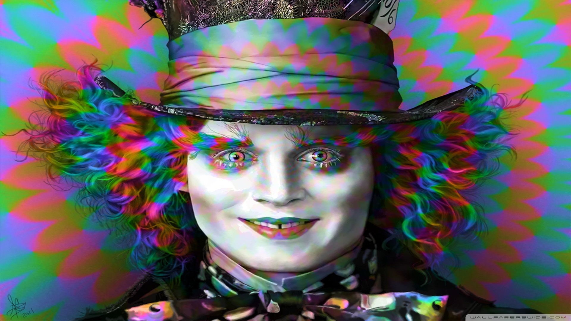 Alice In Wonderland Mad Hatter Johnny Depp - 1920x1080 Wallpaper Alice In Wonderland Mad Hatter Johnny Depp - 1920x1080 Wallpaper