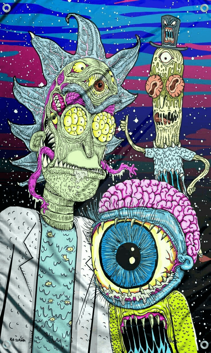 Rick And Morty Psychedelic Wallpapers Top Free Rick - 736x1227 Wallpaper - Rick And Morty Psychedelic Wallpapers Top Free Rick - 736x1227 Wallpaper -