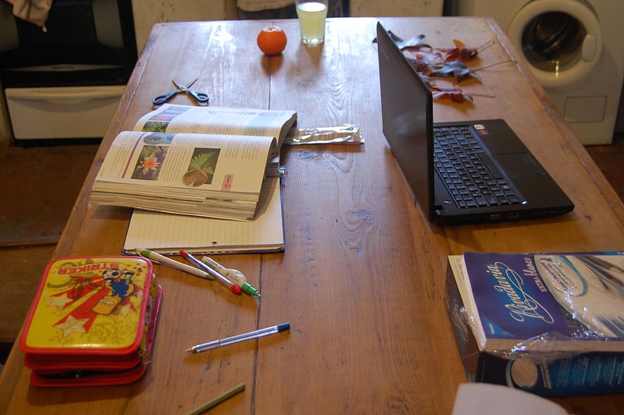 School, Tasks, School Supplies, Homework, Learn, Pencil, - HD Wallpaper 