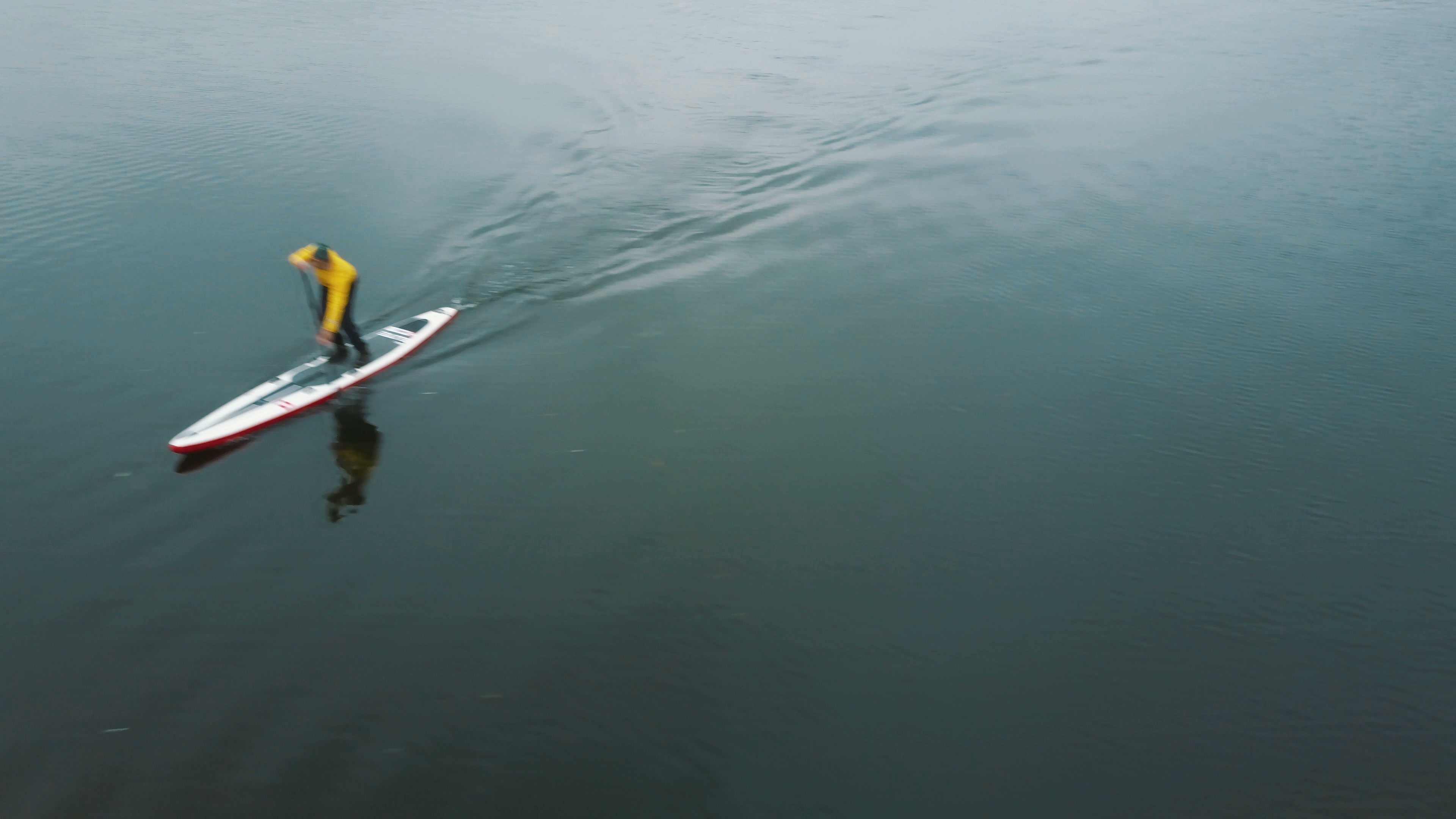 Drone Paddle Board Hd Wallpaper Regimage - Boat - HD Wallpaper 