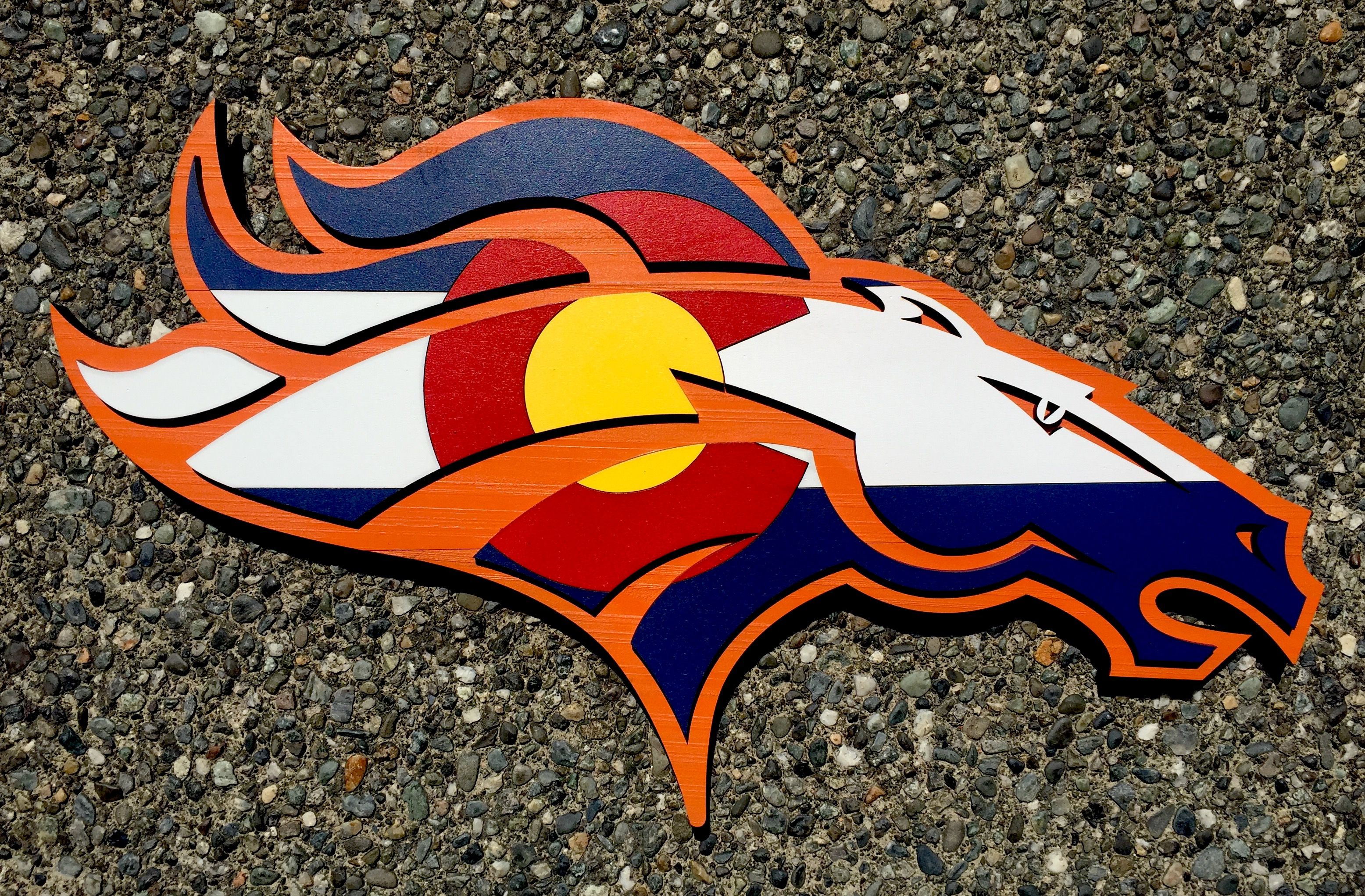 Denver Broncos Colorado Flag - HD Wallpaper 