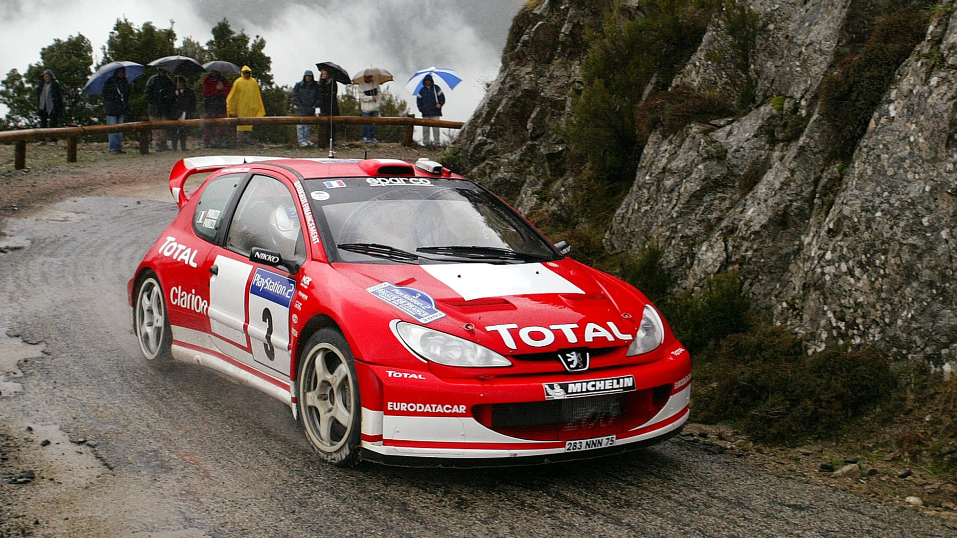 Peugeot 206 Wrc Wallpaper Hd - HD Wallpaper 