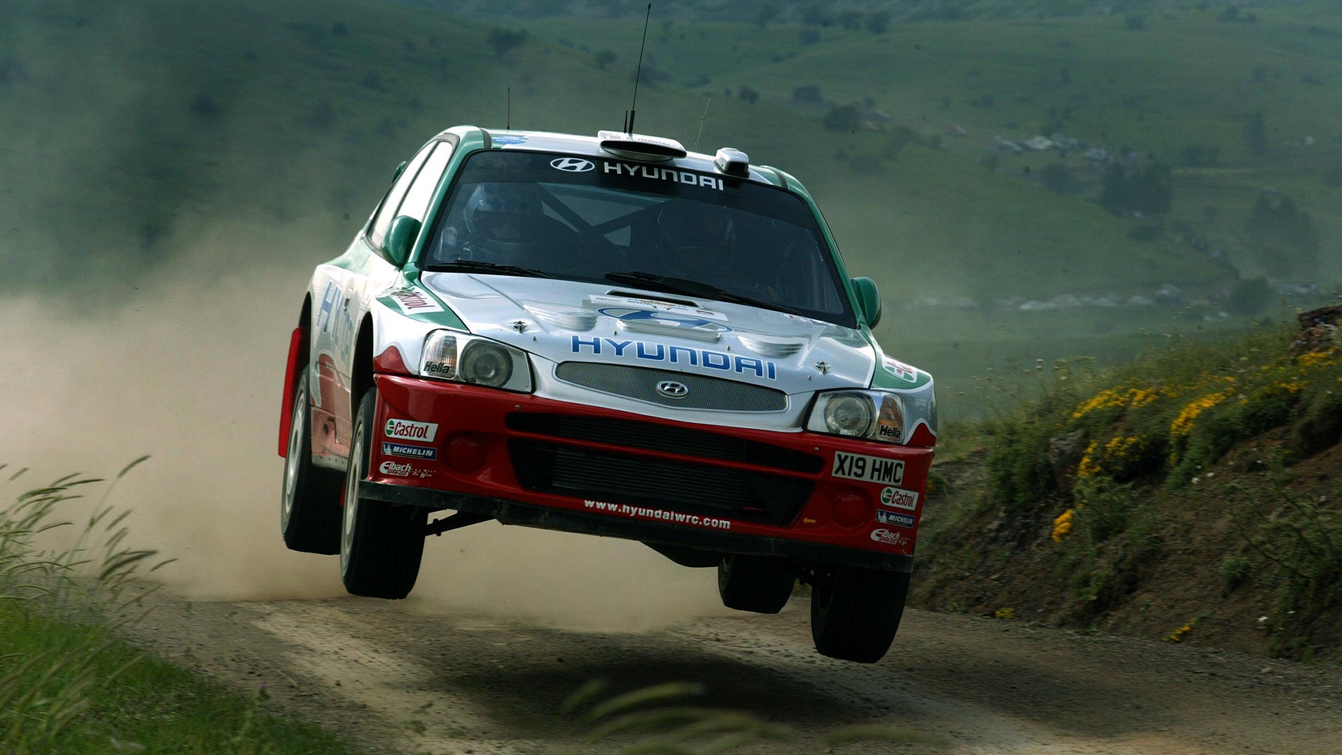 Wallpaper Wrc 2002, Hyundai, Wrc - World Rally Championship - HD Wallpaper 