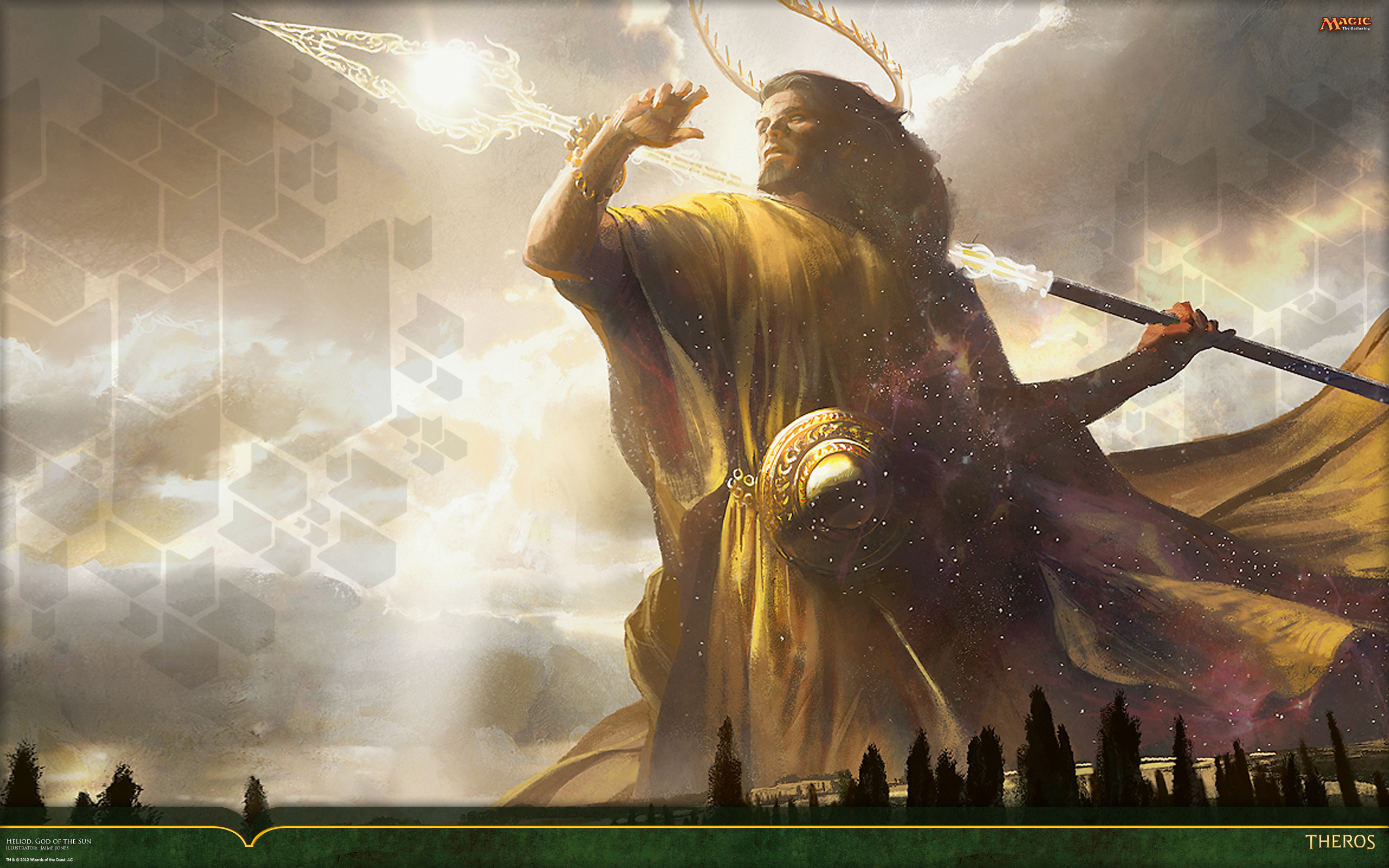 Mtg Wallpaper Wednesday - Mtg Heliod - HD Wallpaper 