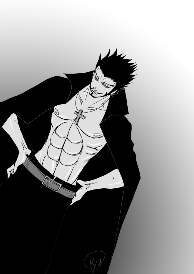 Anime, Pixiv Id 307606, One Piece, Dracule Mihawk, - Mihawk One Piece Hair - HD Wallpaper 