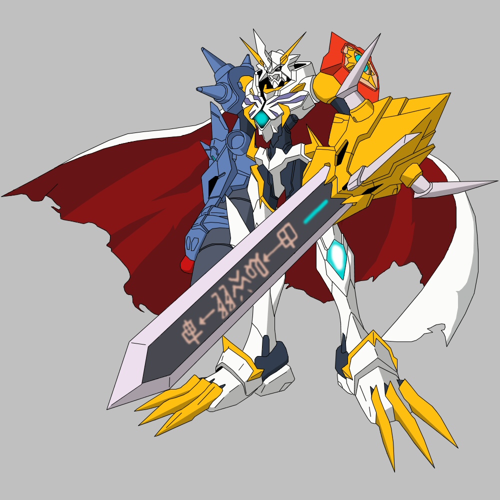 Digimon Adventure, Member Art 
	style Width - Omnimon X - HD Wallpaper 