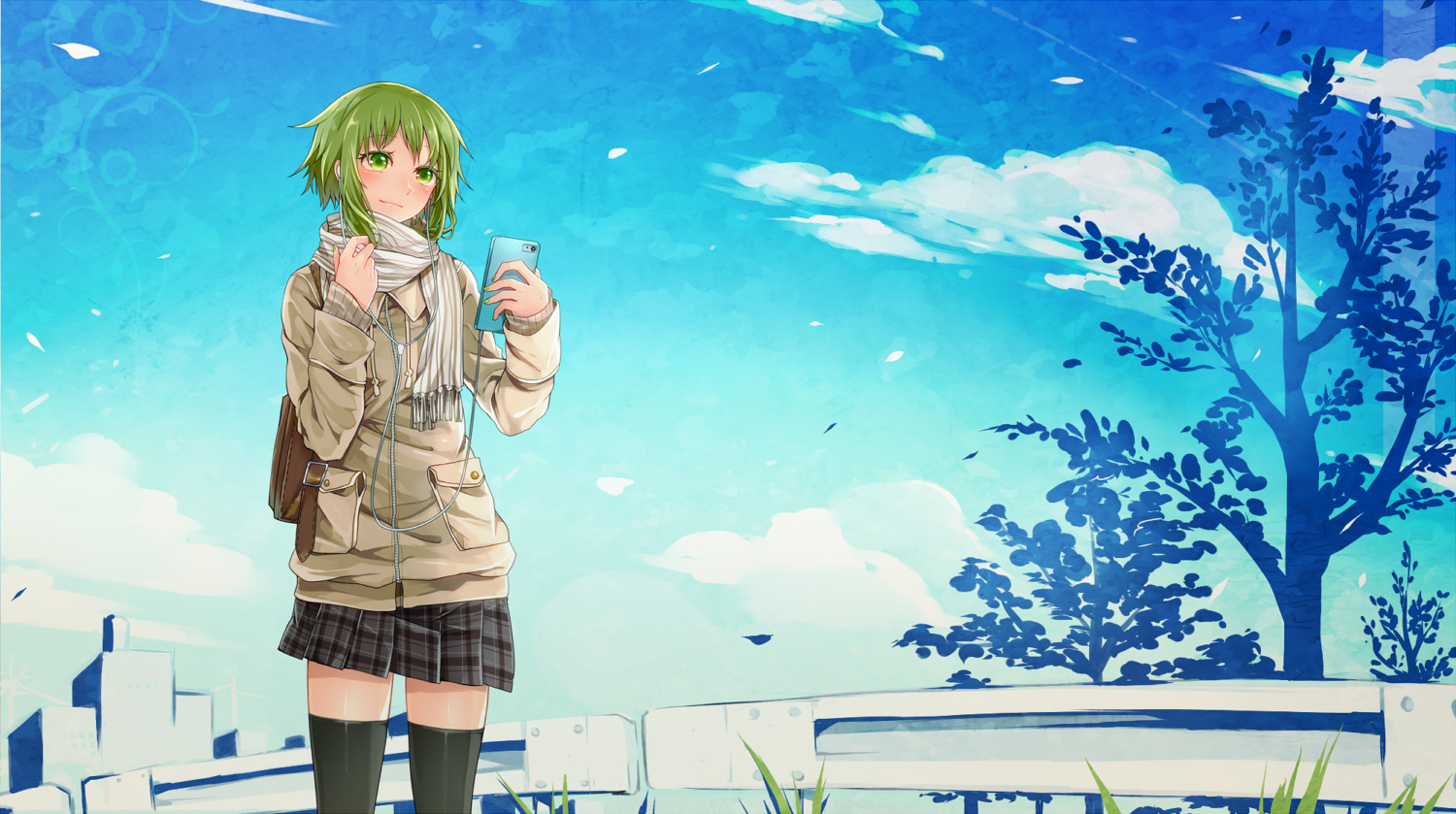 Anime Short Green Hair - HD Wallpaper 