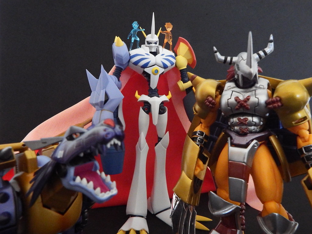 Wargreymon Metalgarurumon Y Omnimon - HD Wallpaper 