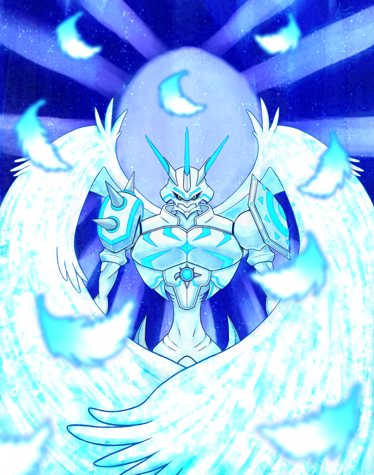 Omnimon Merciful Mode Model - HD Wallpaper 
