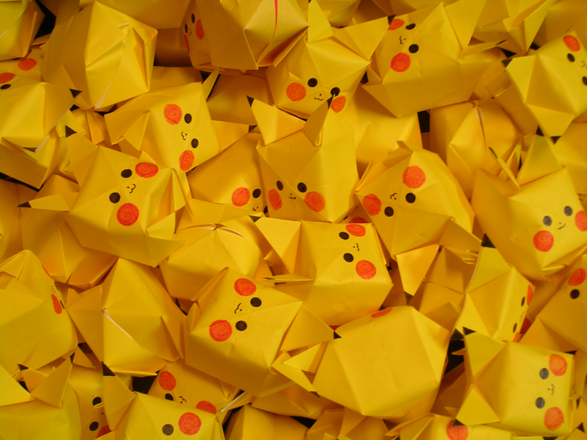 Pokemon Origami - HD Wallpaper 
