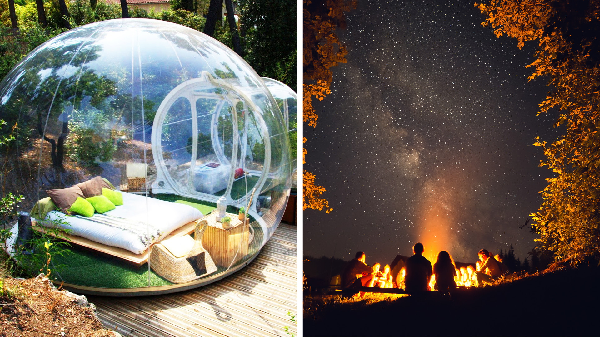 Bubble Glamping - HD Wallpaper 