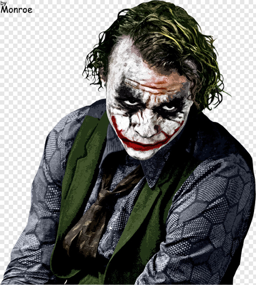 Joker Wallpaper Iphone Heath Ledger Joker Hd, Transparent - HD Wallpaper 