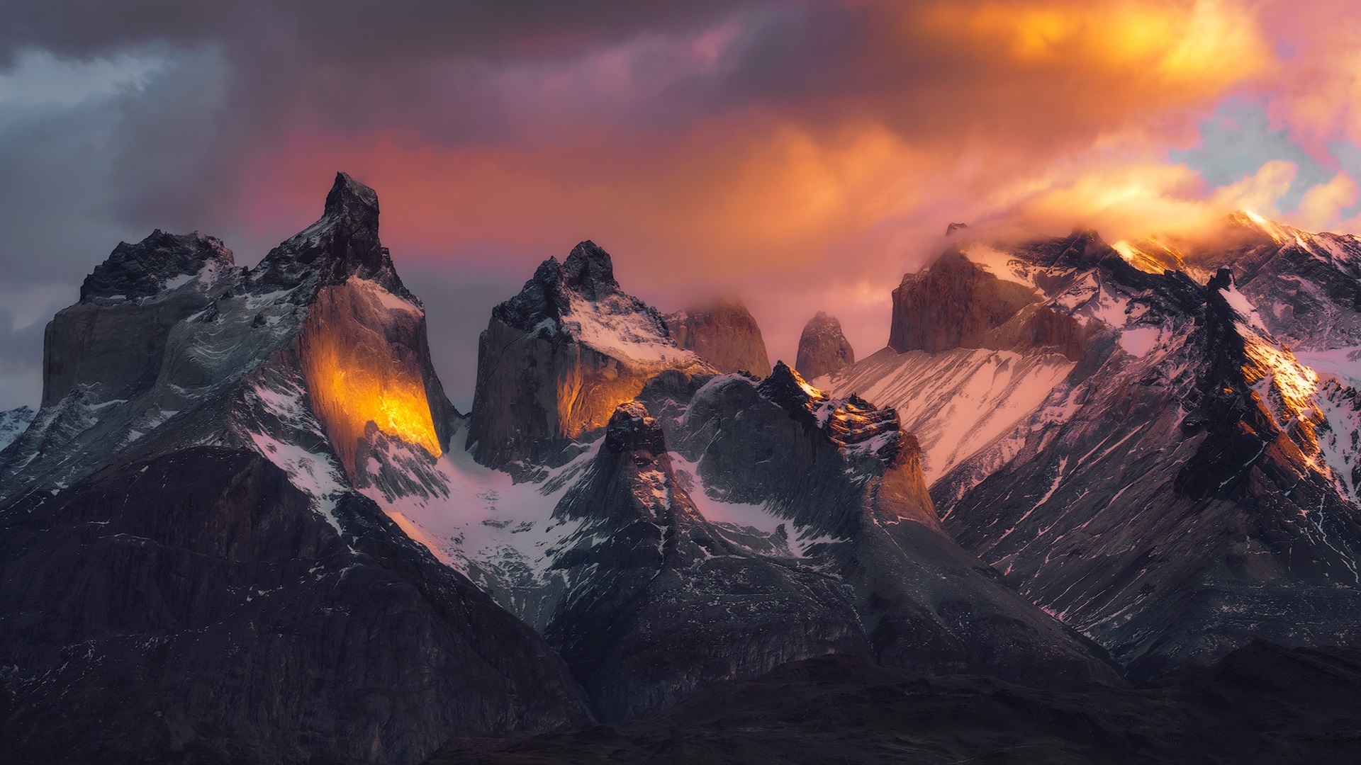 Torres Del Paine 4k - HD Wallpaper 
