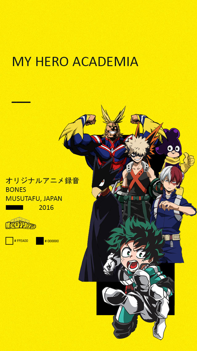 Hero Academia Wallpaper In The Style Of The Brockhampton - Cartoon - HD Wallpaper 