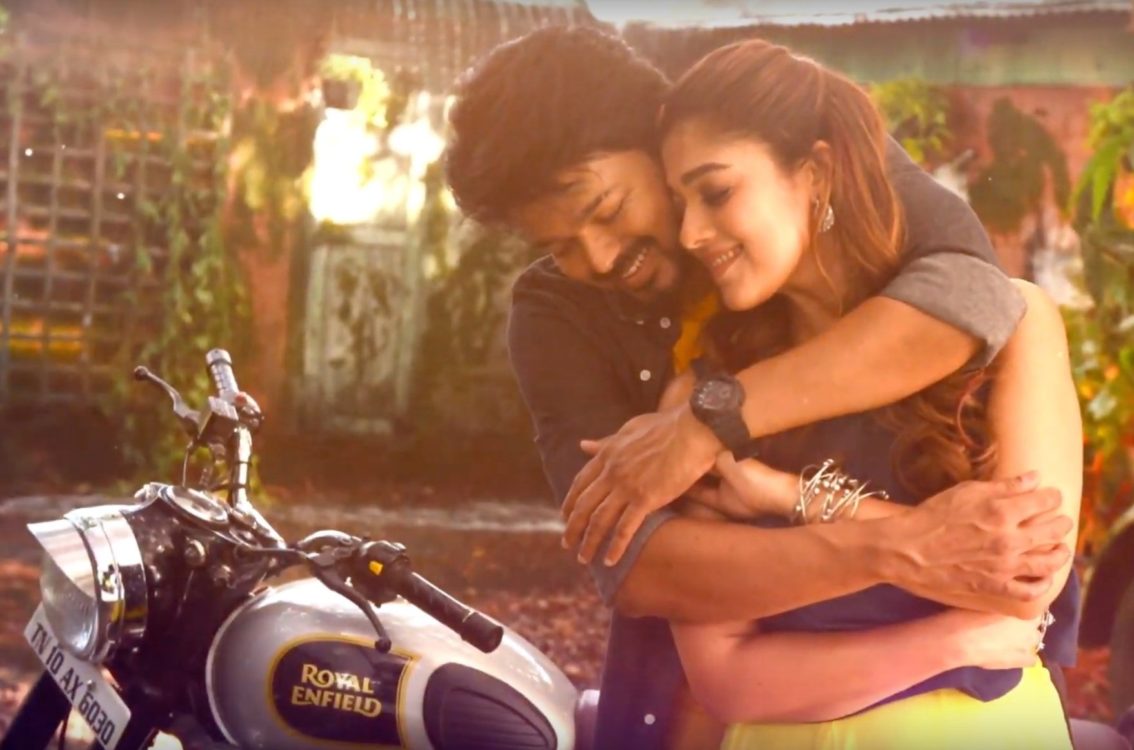 Bigil Images Vijay And Nayanthara Hd - HD Wallpaper 