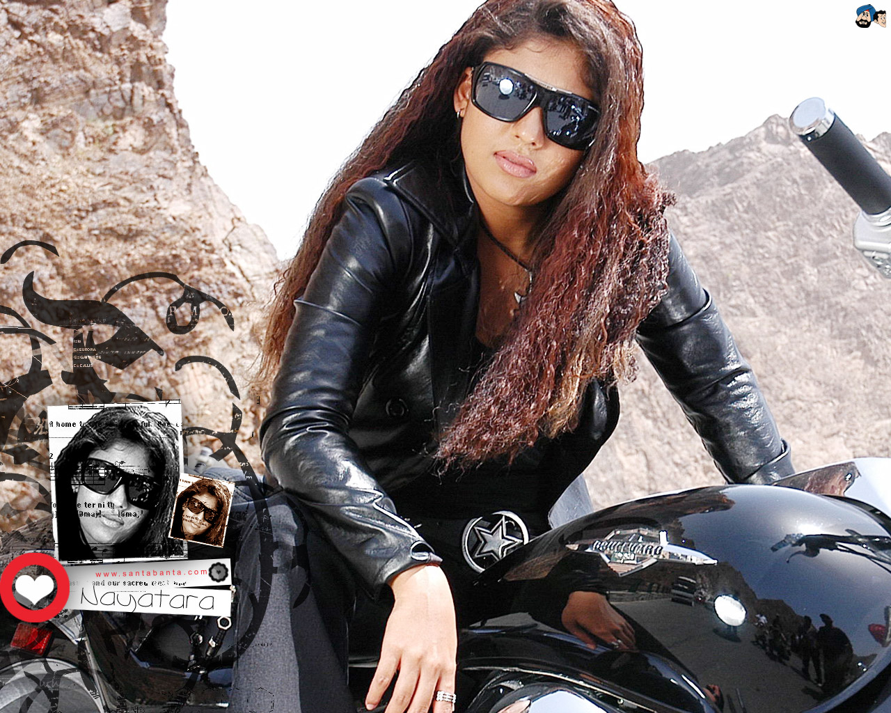 Nayanthara In Black Jacket - HD Wallpaper 