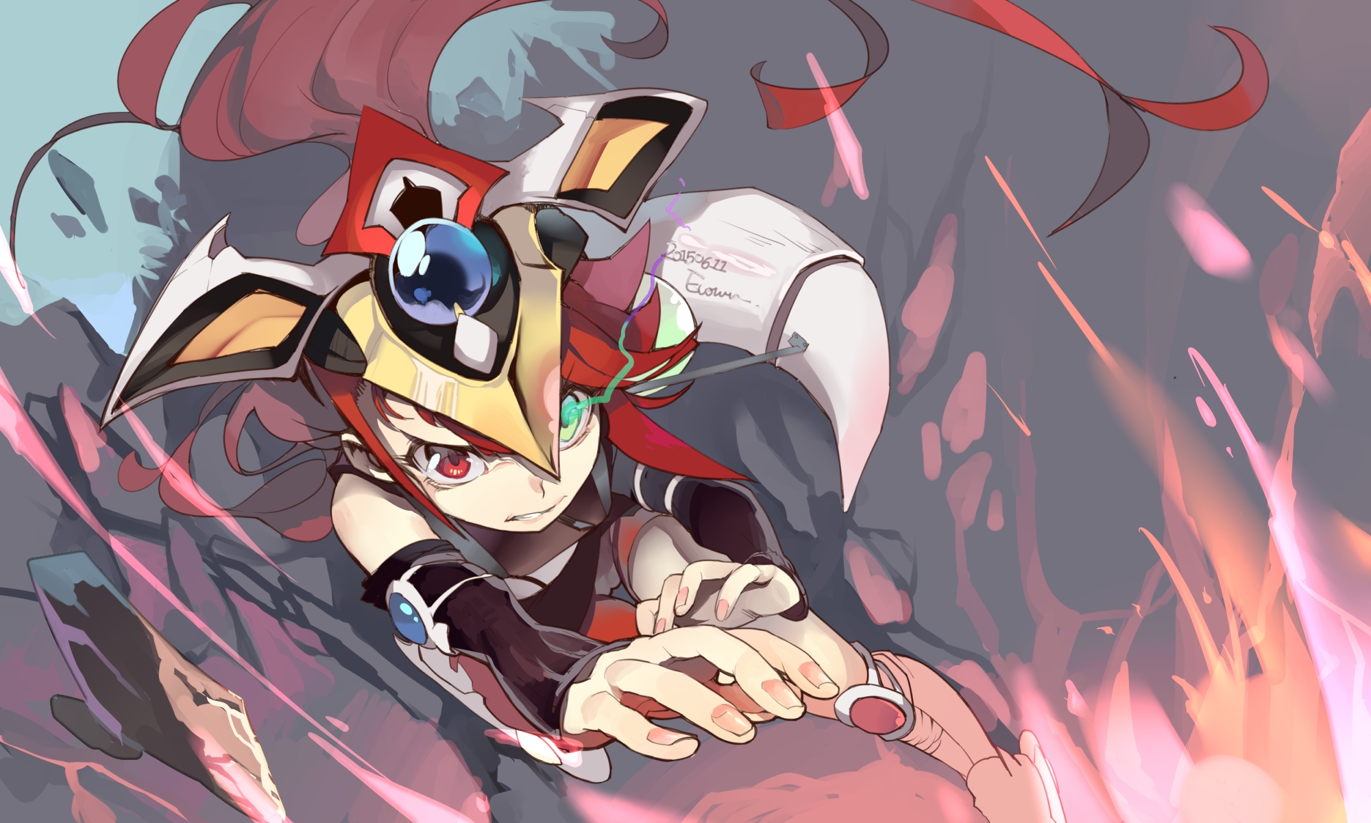 Yugioh Odd Eyes Pendulum Dragon Human - HD Wallpaper 