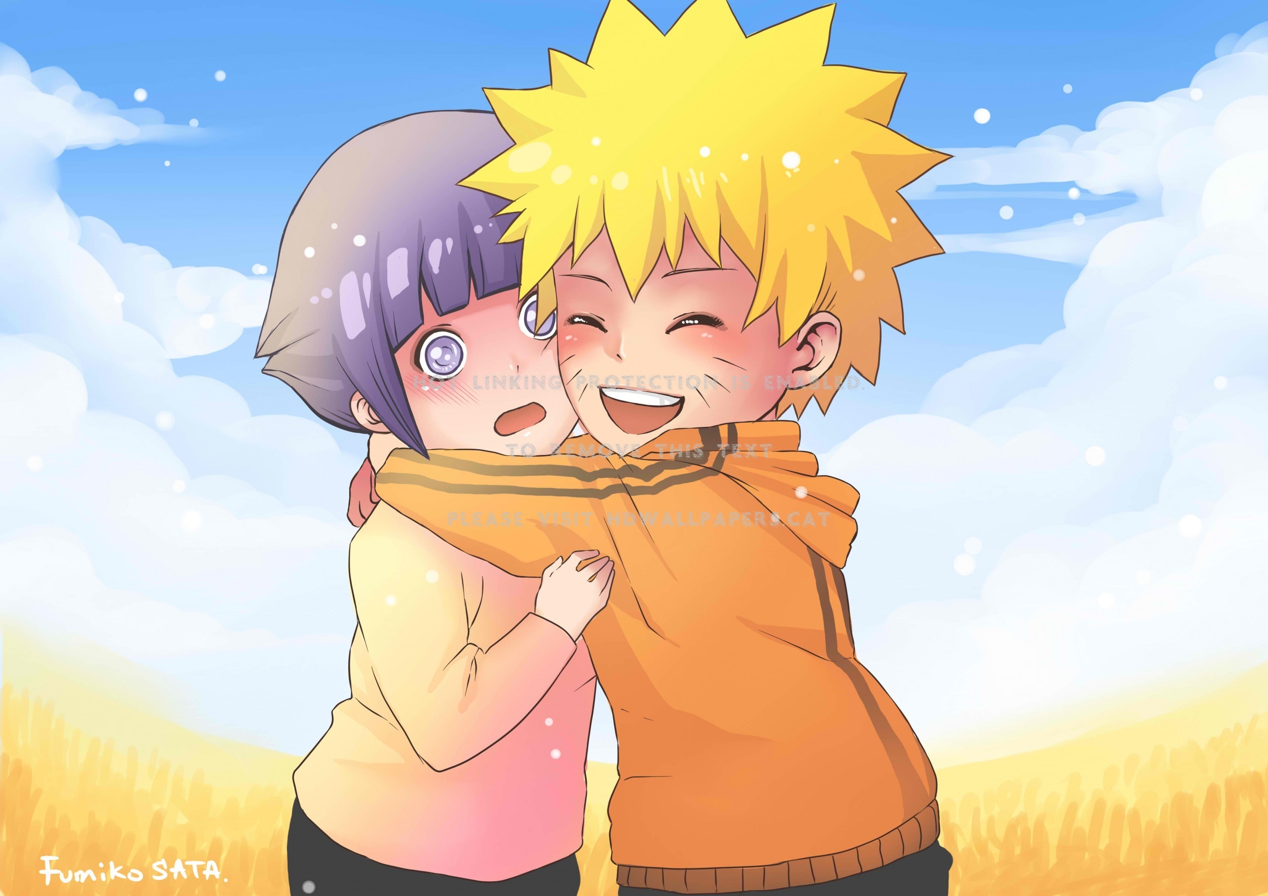 3. "Naruto" and "Hinata" love tattoo - wide 5