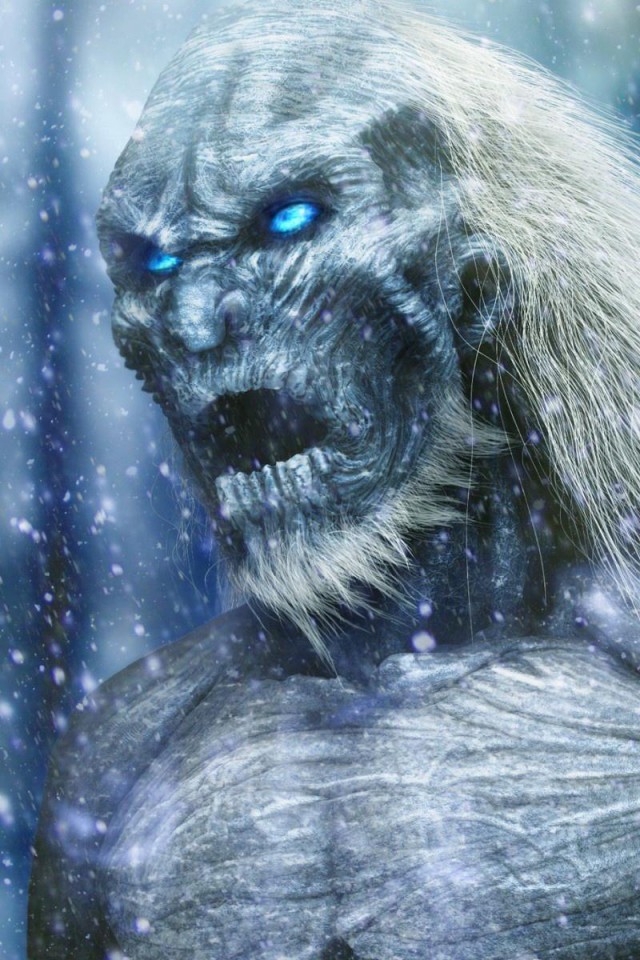 Game Of Thrones White Walkers Wallpaper - White Walkers Wallpaper Android -  640x960 Wallpaper 