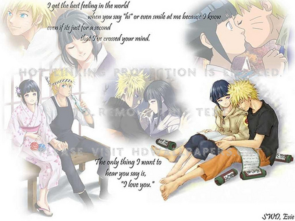 In Love Naruhina Anime Naruto - E Naruto Love Hinata - HD Wallpaper 