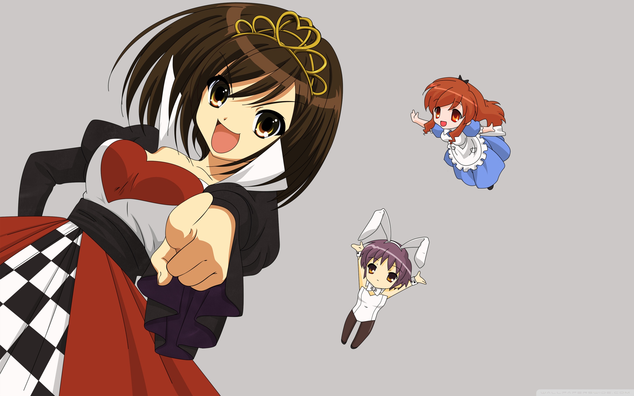 Чибики Алиса В Стране Чудес - HD Wallpaper 