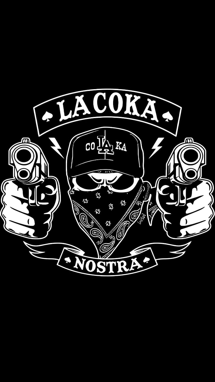 La Coka Nostra Album, Black La Coka Nostra Logo Illustration, - La Coka Nostra - HD Wallpaper 