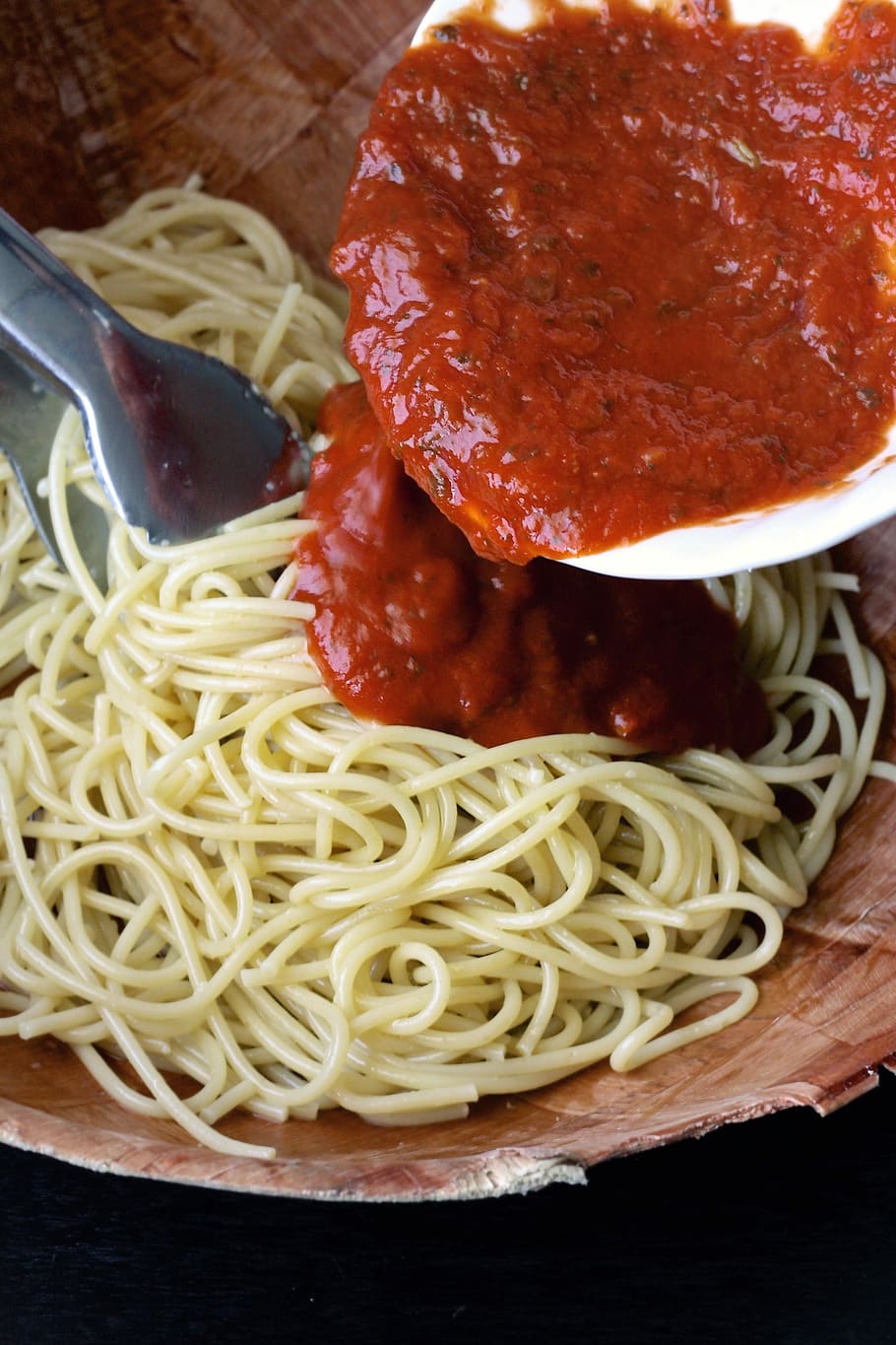 Pasta, Spaghetti, Food, Italian, Tomato, Sauce, Cuisine, - Spaghetti Napolitana - HD Wallpaper 