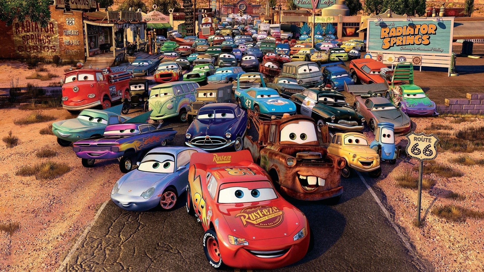 Cars 2006 - HD Wallpaper 