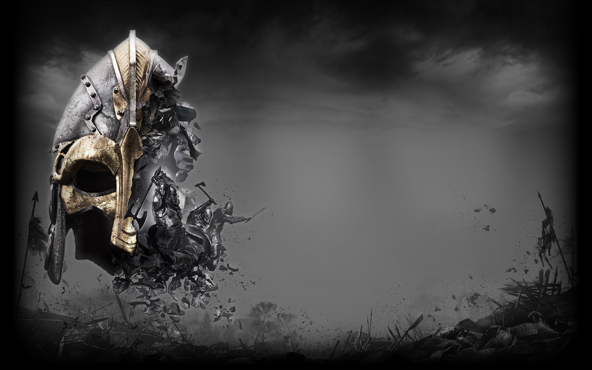 Viking Helmet Background - HD Wallpaper 