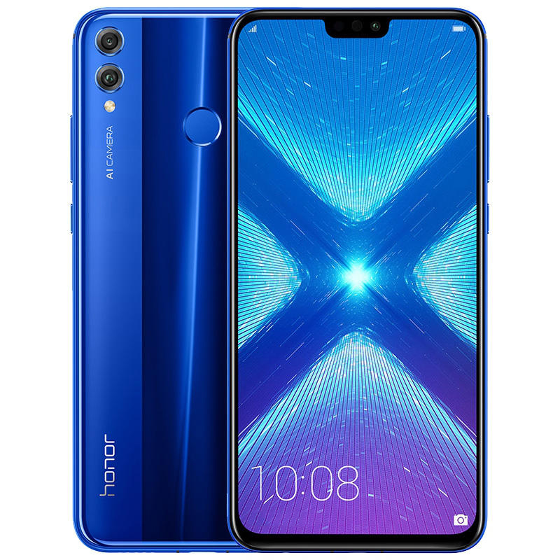 Honor 8x 6gb Image - Huawei Honor 8x Blue - HD Wallpaper 