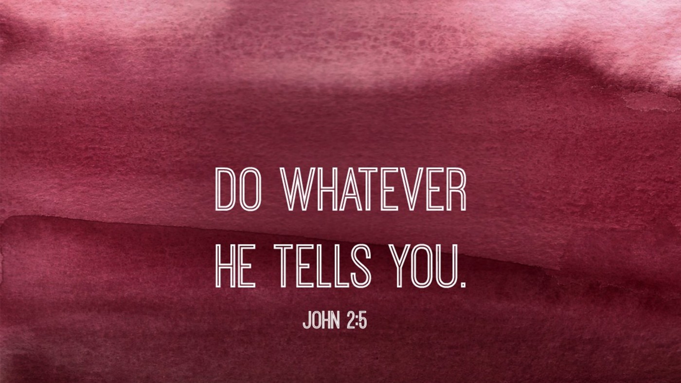 Do Whatever He Tells You Wall Art - HD Wallpaper 