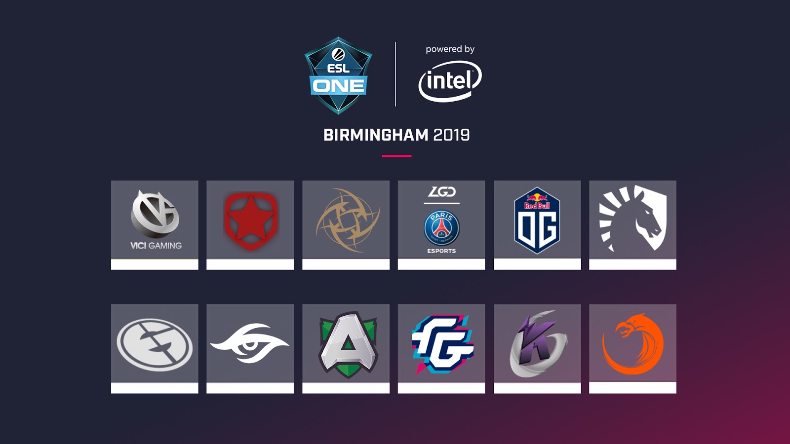 Esl One Cologne 2019 Teams - HD Wallpaper 