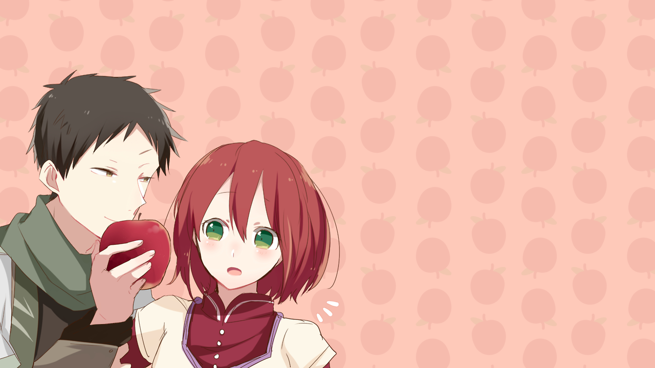 Shirayuki & Obi Wallpaper, By Subarusumeragi
series - Obi Wallpaper Snow White With The Red Hair - HD Wallpaper 
