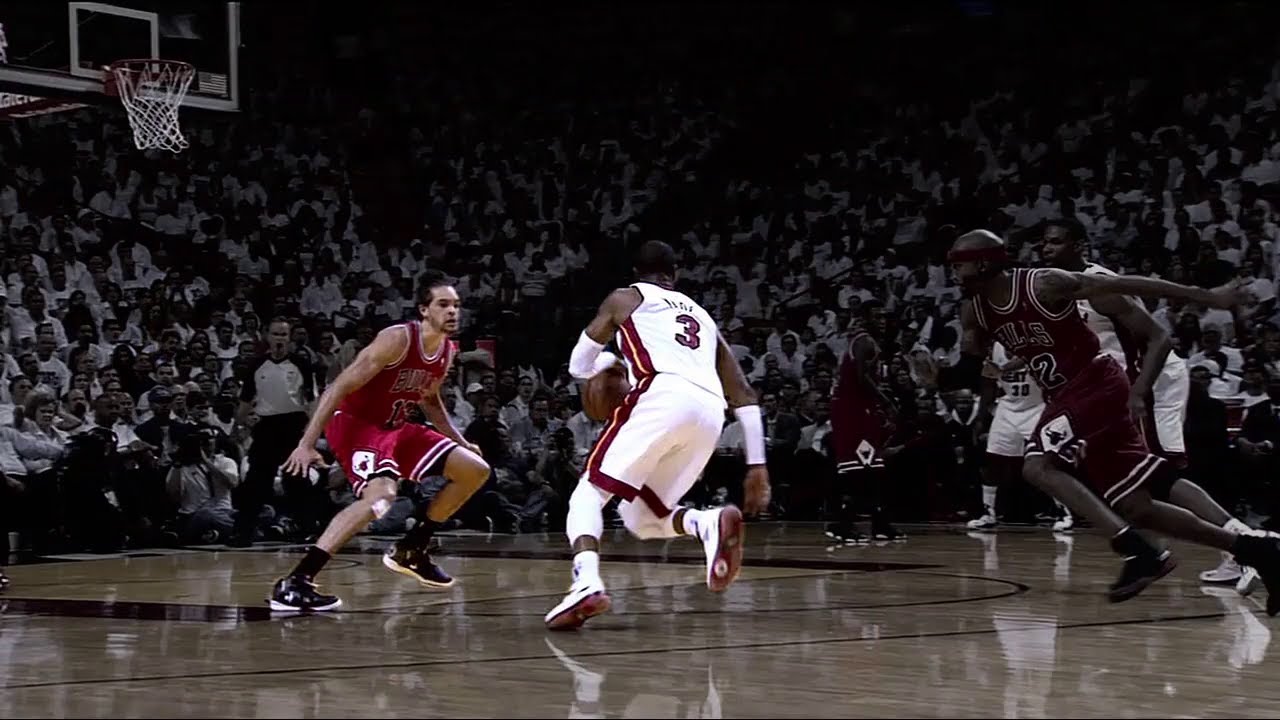 Dwyane Wade Eurostep - HD Wallpaper 
