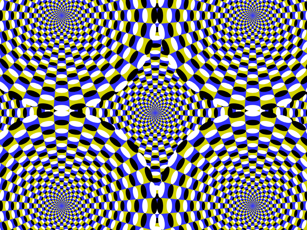 Perception Motion Optical Illusions - HD Wallpaper 