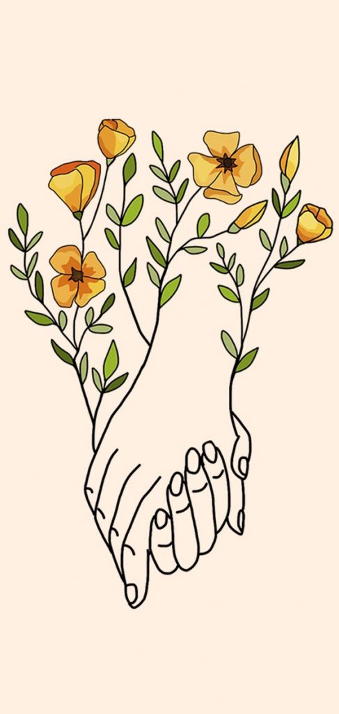 Phone Wallpaper
free Phone Wallpaper Download
flower - Holding Hands Wallpaper Drawing - HD Wallpaper 