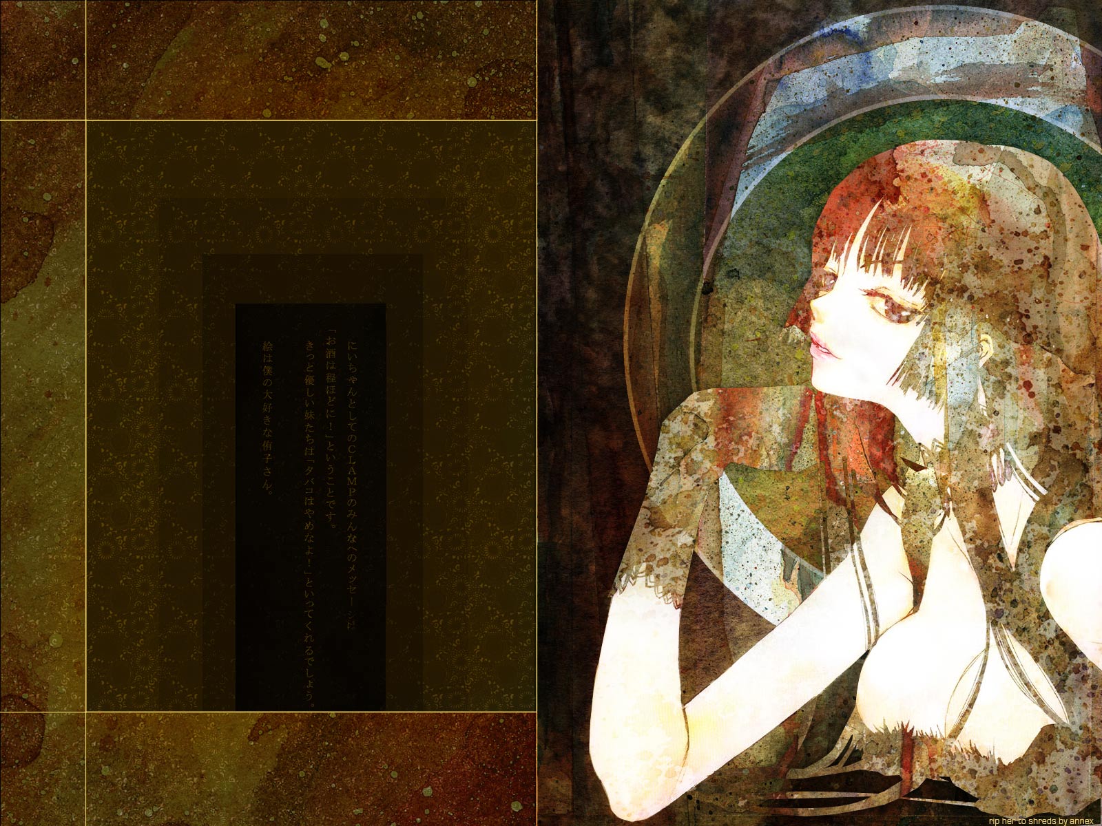 Clamp Ichihara Yuuko Xxxholic - Xxxholic - HD Wallpaper 