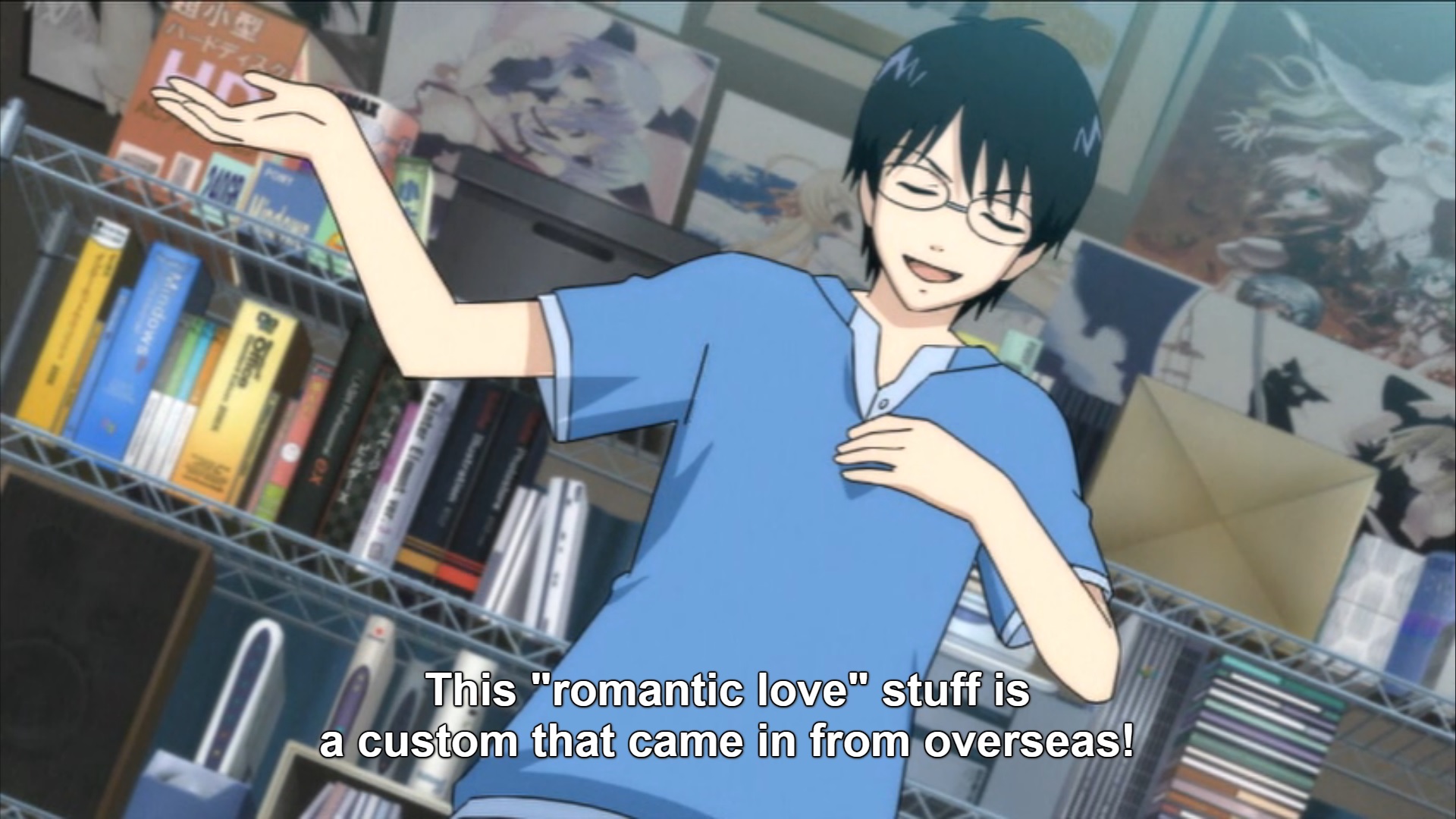 Welcome To The Nhk Romantic Love - HD Wallpaper 