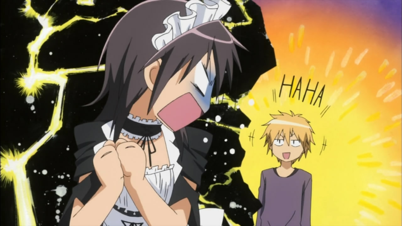 Anime, Shoujo, And Misaki Image - Kaichou Wa Maid Sama Usui Et Misaki - HD Wallpaper 